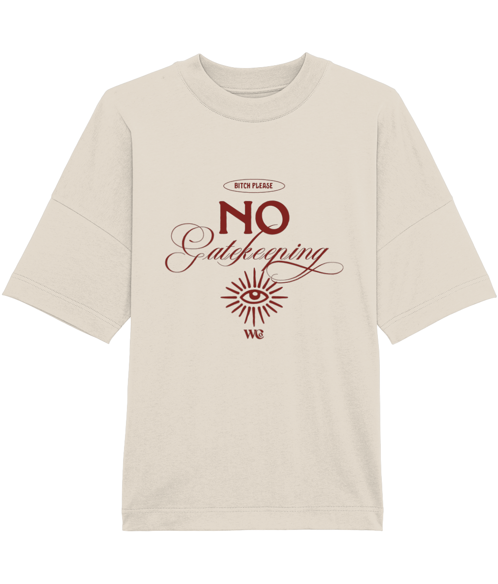 No Gatekeeping Oversized T-Shirt
