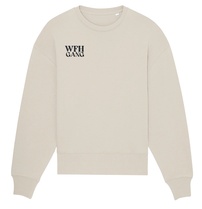 WFH Gang Oversized Boxy Sweatshirt