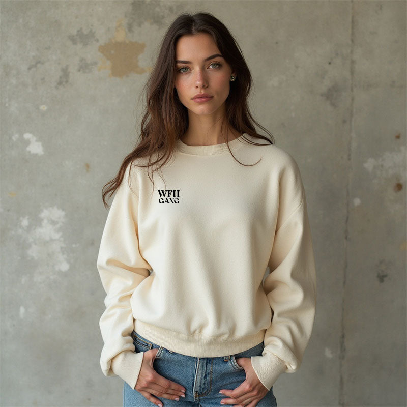 WFH Gang Oversized Boxy Sweatshirt