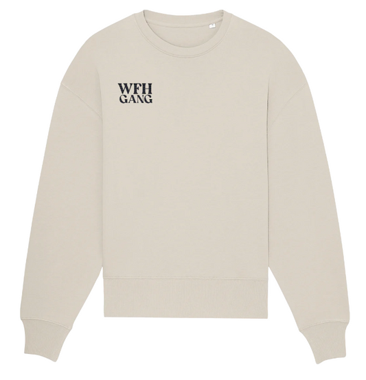 WFH Gang Oversized Boxy Sweatshirt